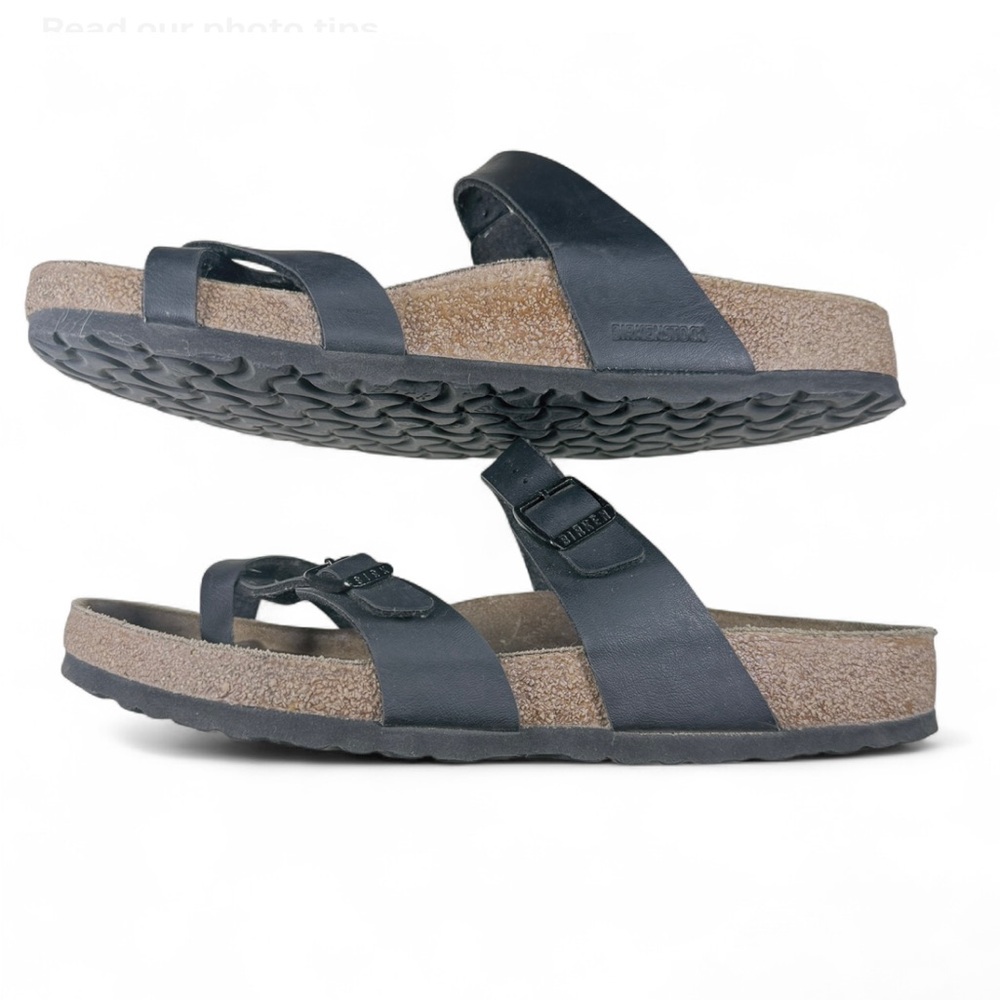 Birkenstock Mayari Sandal Size 42 Women 11 Men 9 Dark Brown - Picture 5 of 8